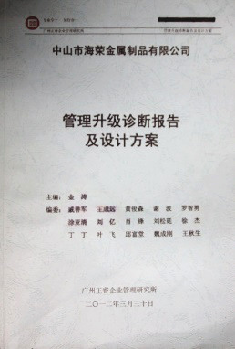 2012年3月30日，大红鹰dhy专家老师向海荣决策层陈述调研报告